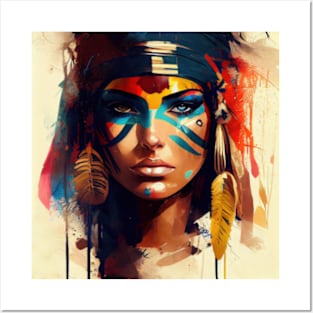 Powerful Egyptian Warrior Woman #6 Posters and Art